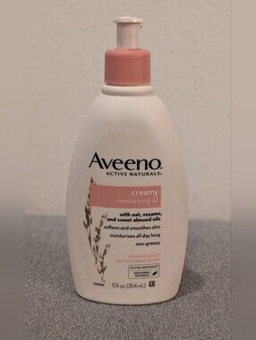 Aveeno Creamy Moisturizing Oil Discontinued HTF